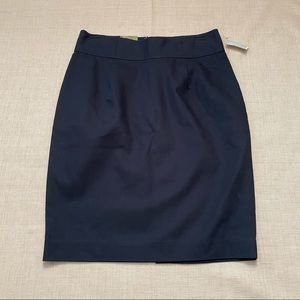 Old Navy Black High Rise Cotton Pencil Skirt